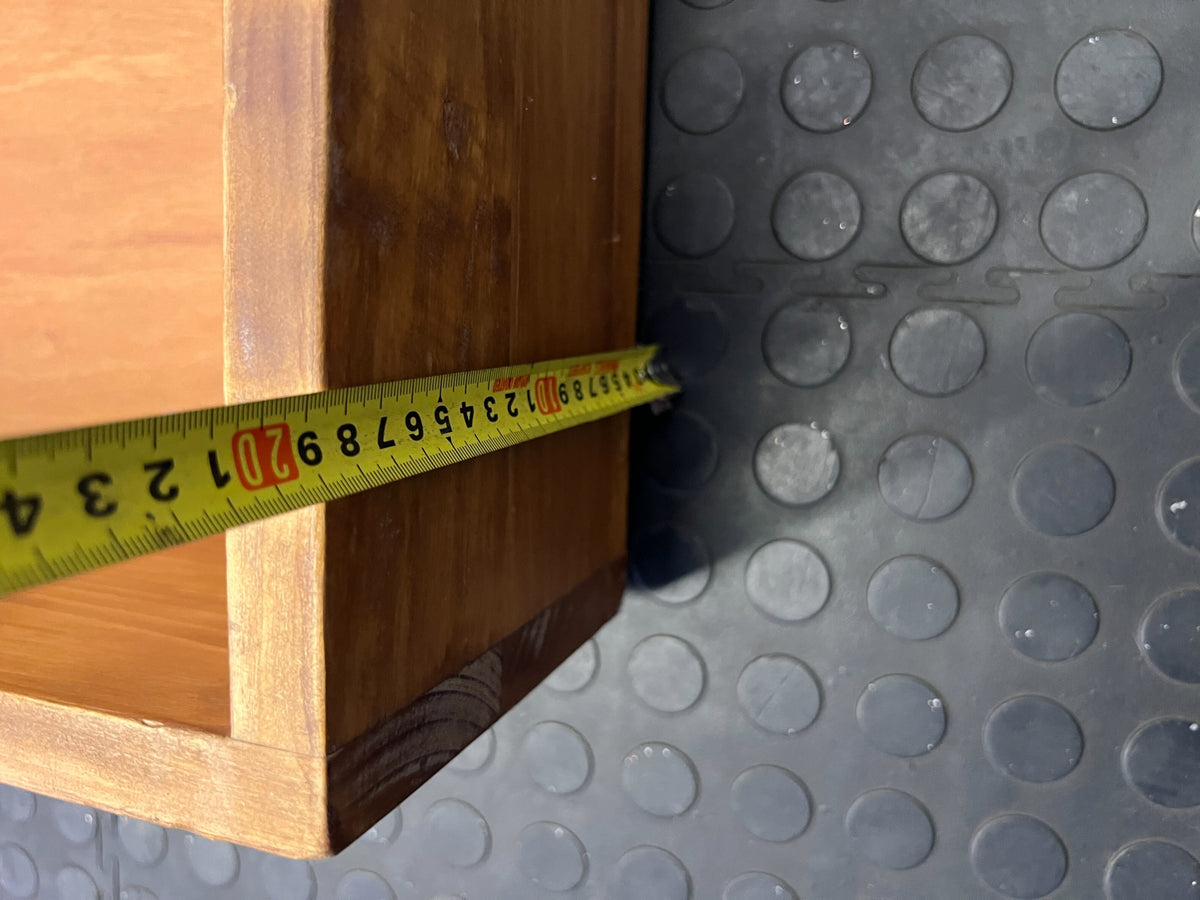 Vintage Wooden Divided Storage Tray