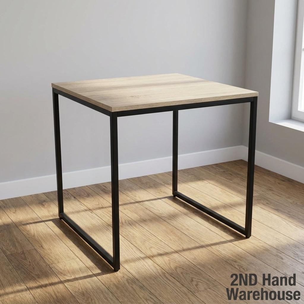 Modern Wood-Look & Metal Accent Table - REDUCED - 2ndhandwarehouse.com
