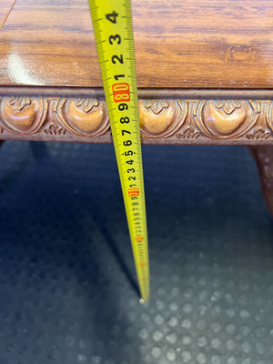 Elegant Oval Double Pedestal Dining Table - Classic Wood Finish