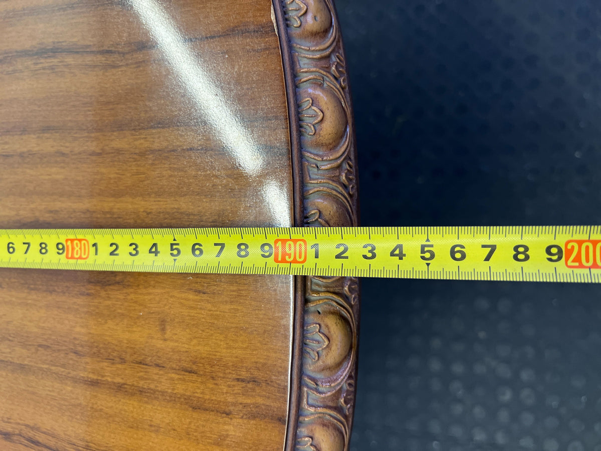 Elegant Oval Double Pedestal Dining Table - Classic Wood Finish