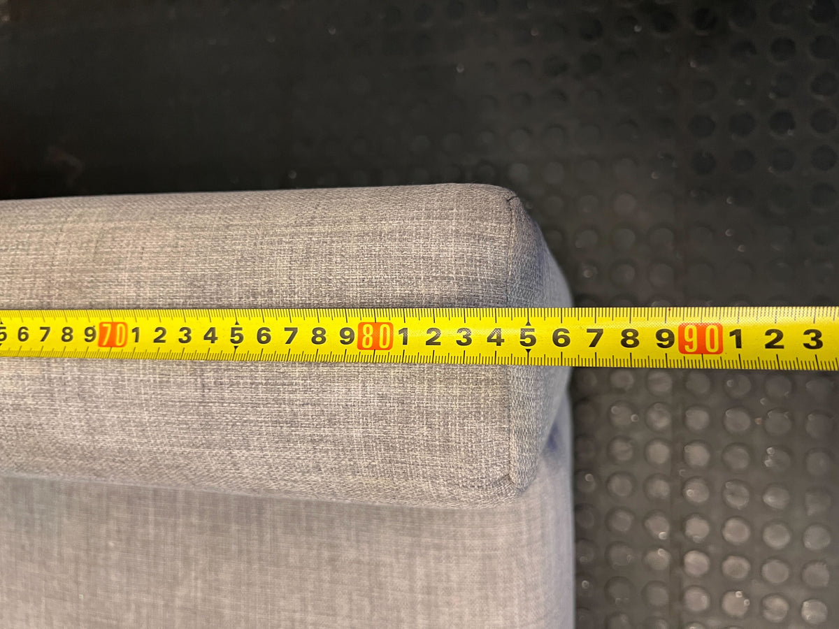 Comfy Grey L-Shape Sectional Sofa with Chaise Lounge