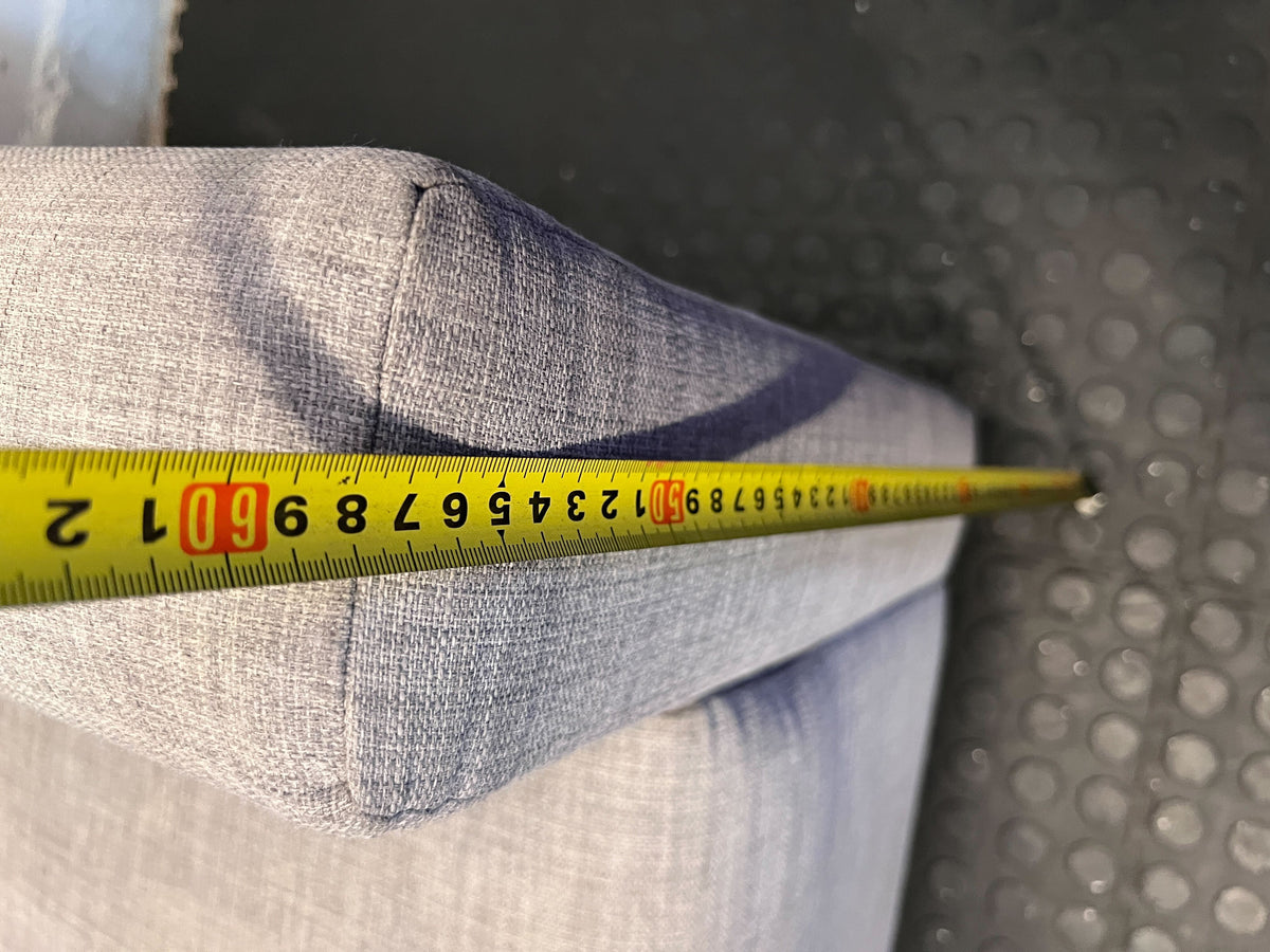 Comfy Grey L-Shape Sectional Sofa with Chaise Lounge