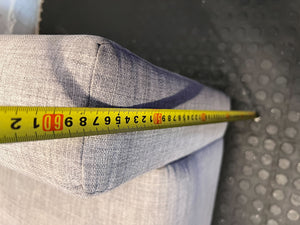 Comfy Grey L-Shape Sectional Sofa with Chaise Lounge