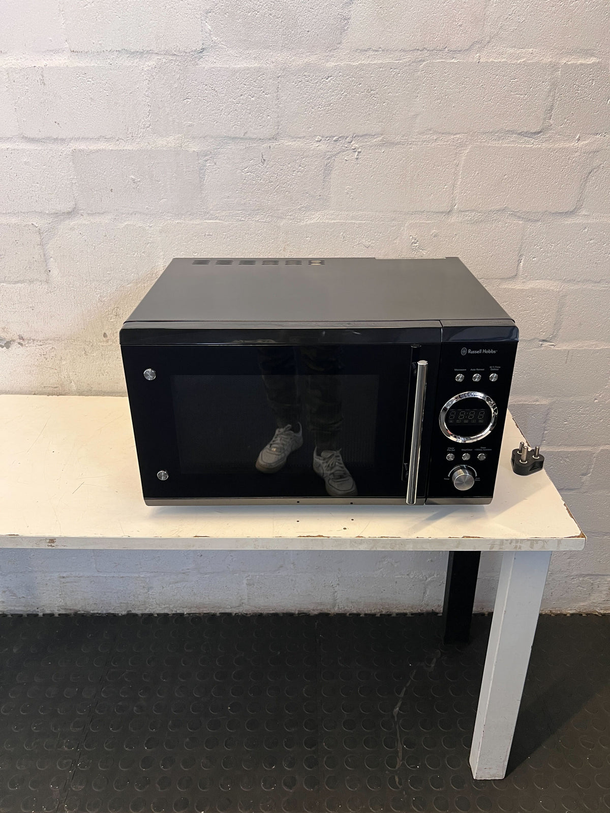 Russell Hobbs Black Digital Microwave - Modern Kitchen Essential