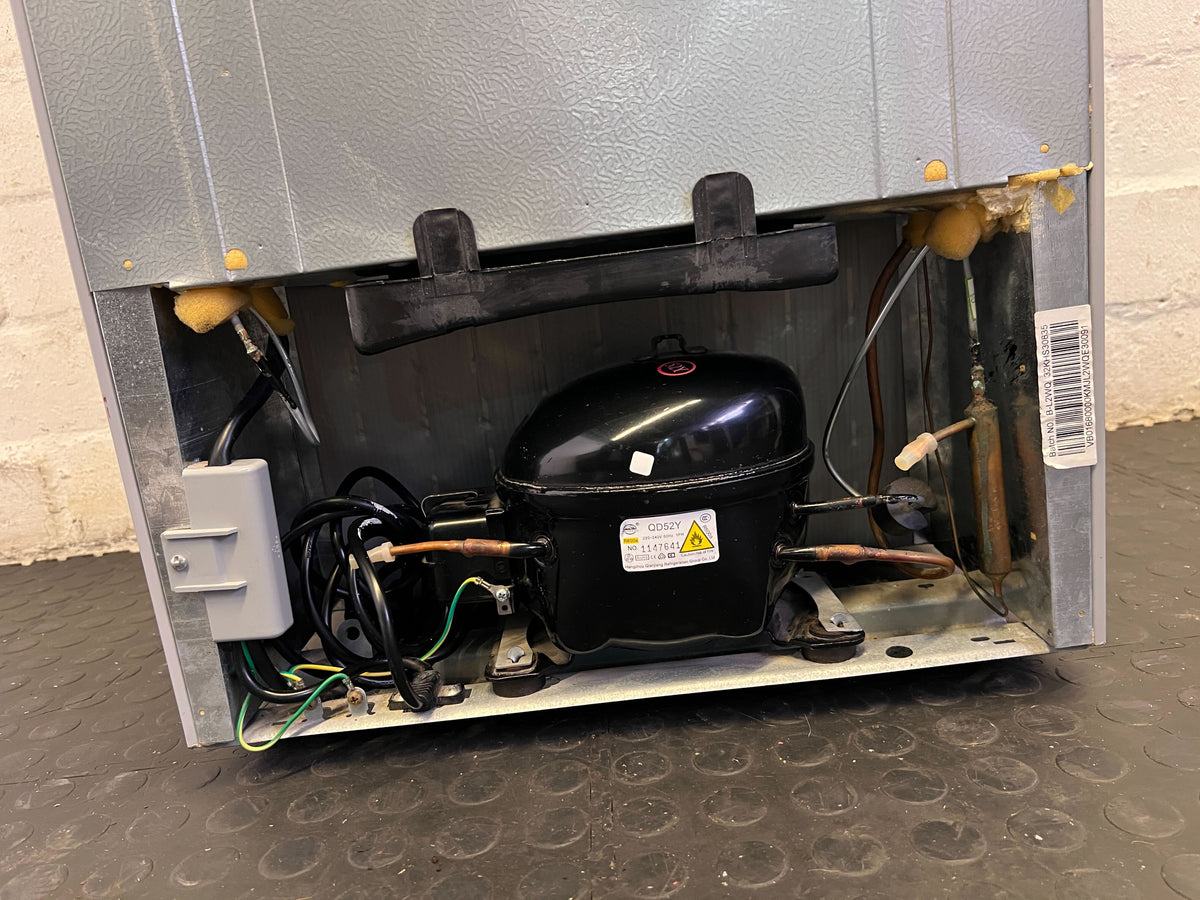 Hisense Compact Fridge Freezer - Silver Grey