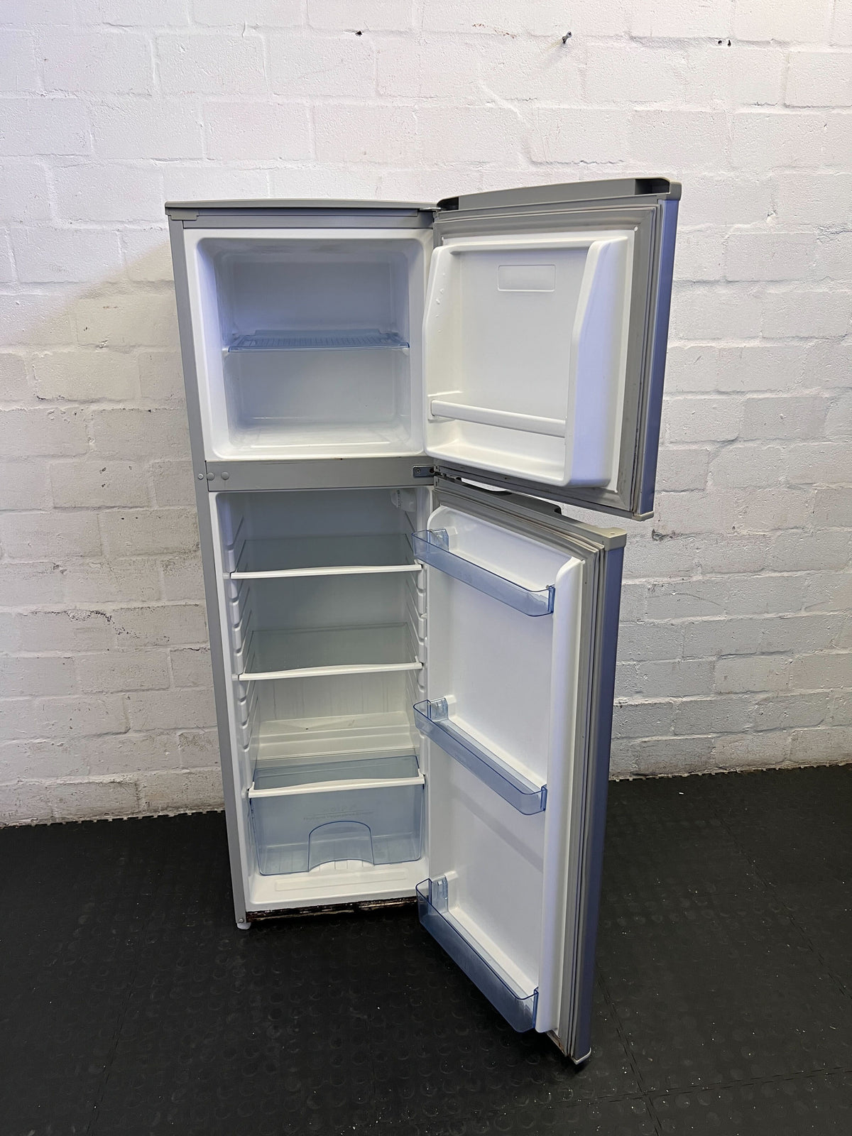 Hisense Compact Fridge Freezer - Silver Grey