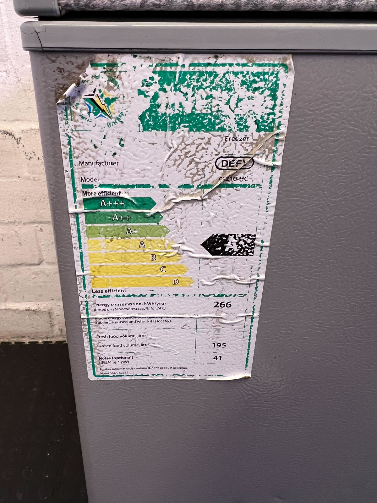 Reliable Grey Chest Freezer - Spacious Storage Solution