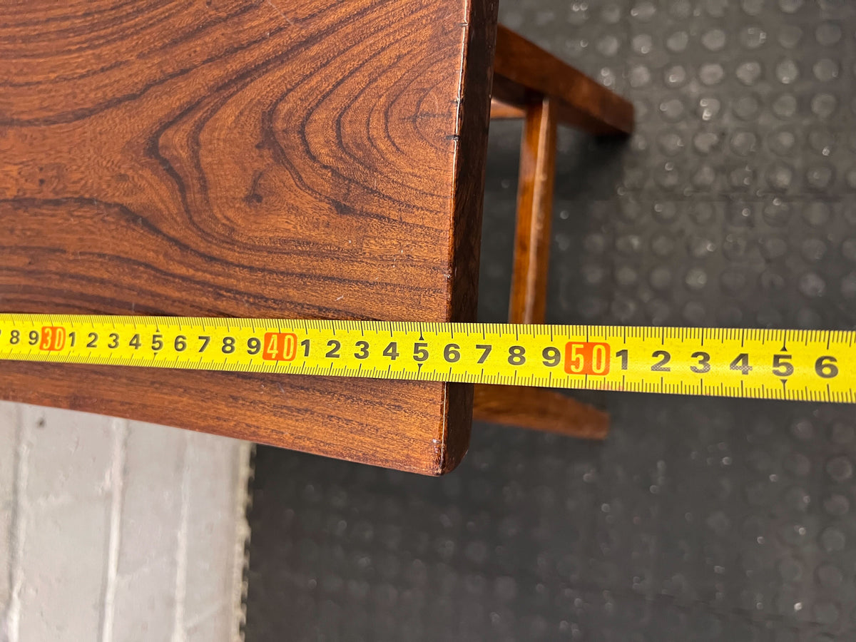 Rustic Wooden Saddle Seat Stool