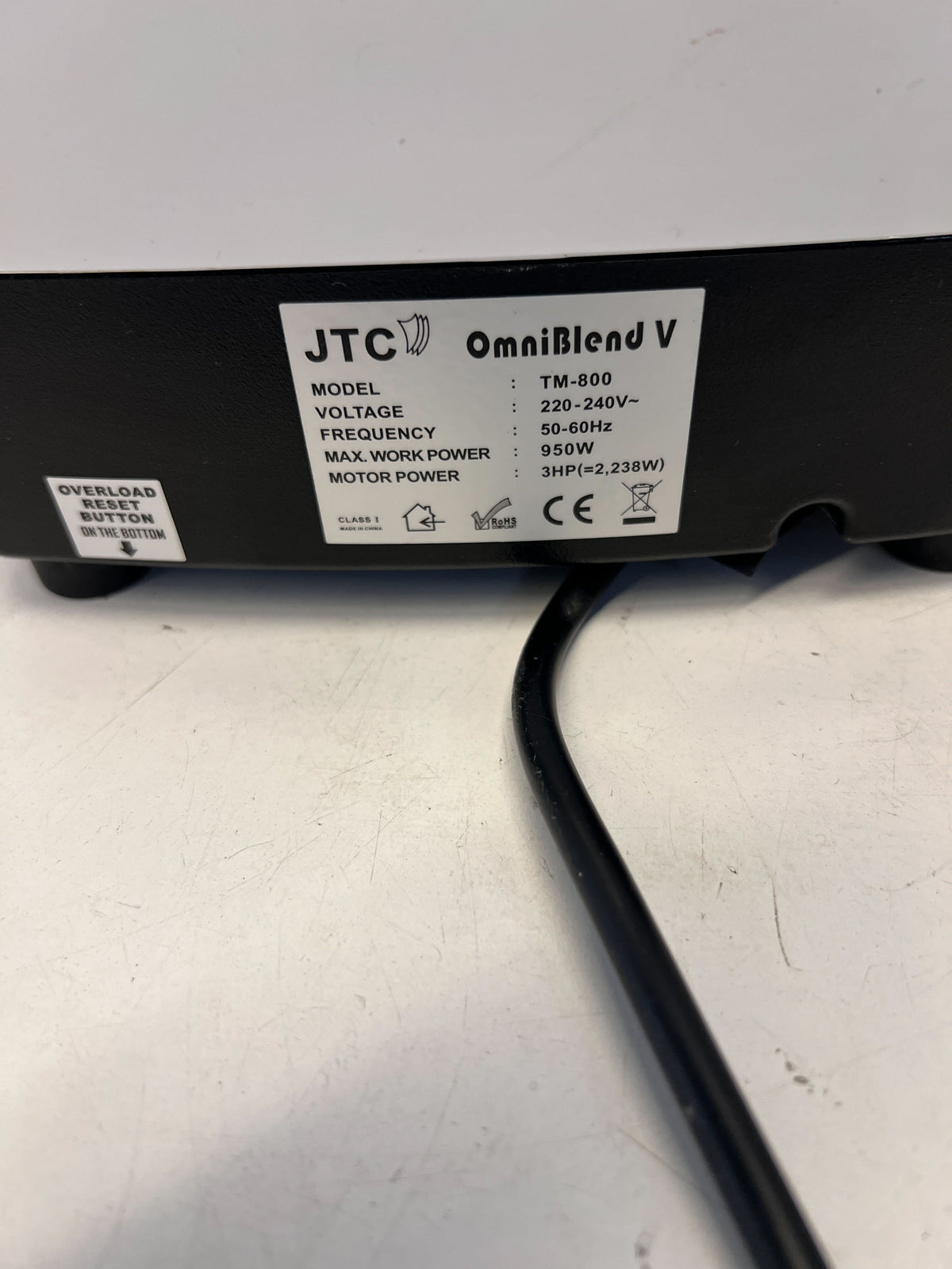 JTC OmniBlend V 950w Professional Blender