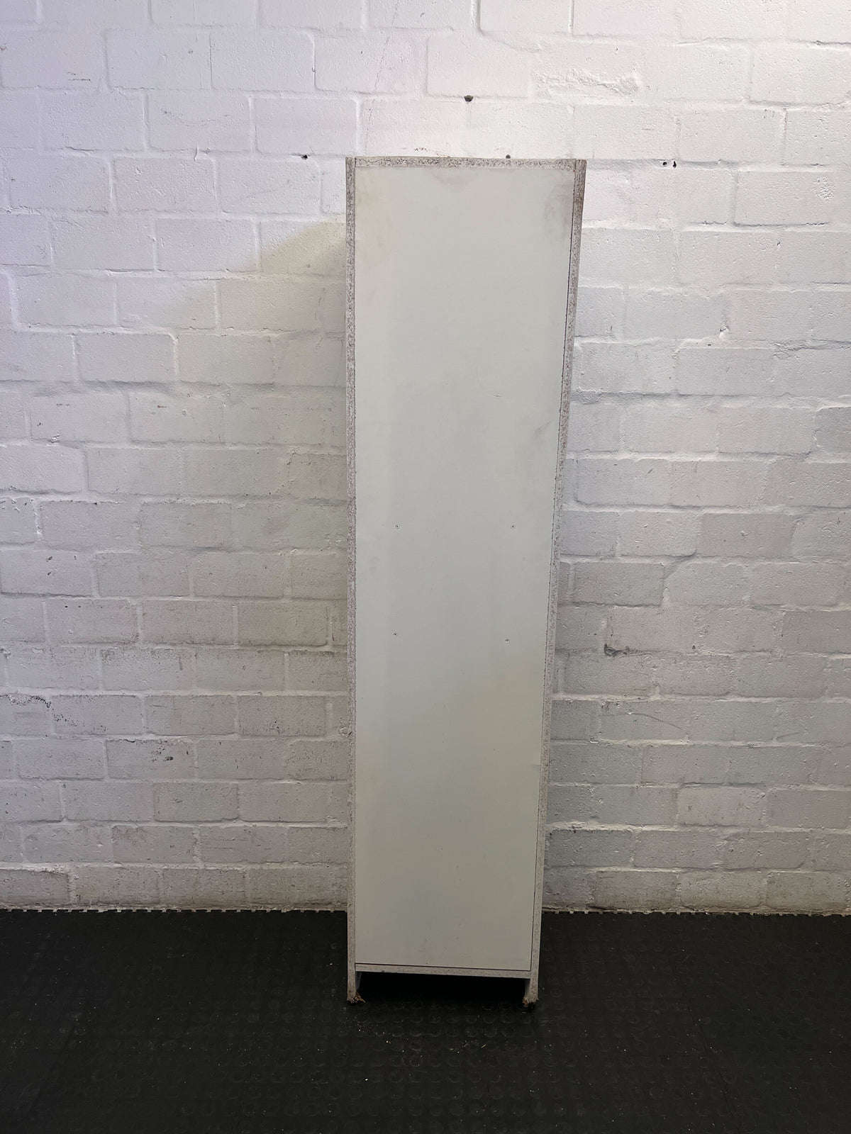 Modern White Slimline Wine Rack Cabinet