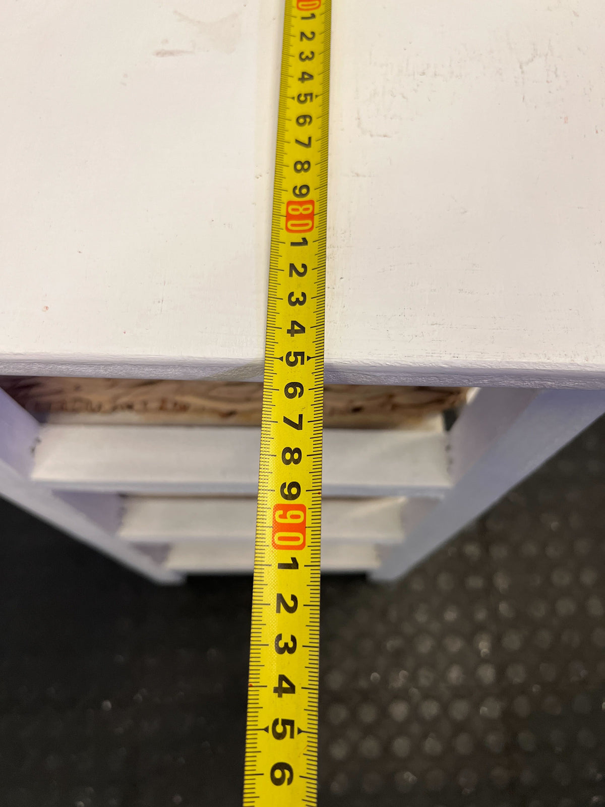 Charming White Wicker Basket Storage Chest