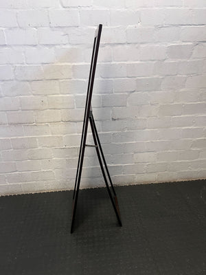 Elegant Dark Wood Full-Length Standing Mirror