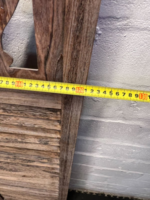 Decorative Carved Wooden Room Divider Panel