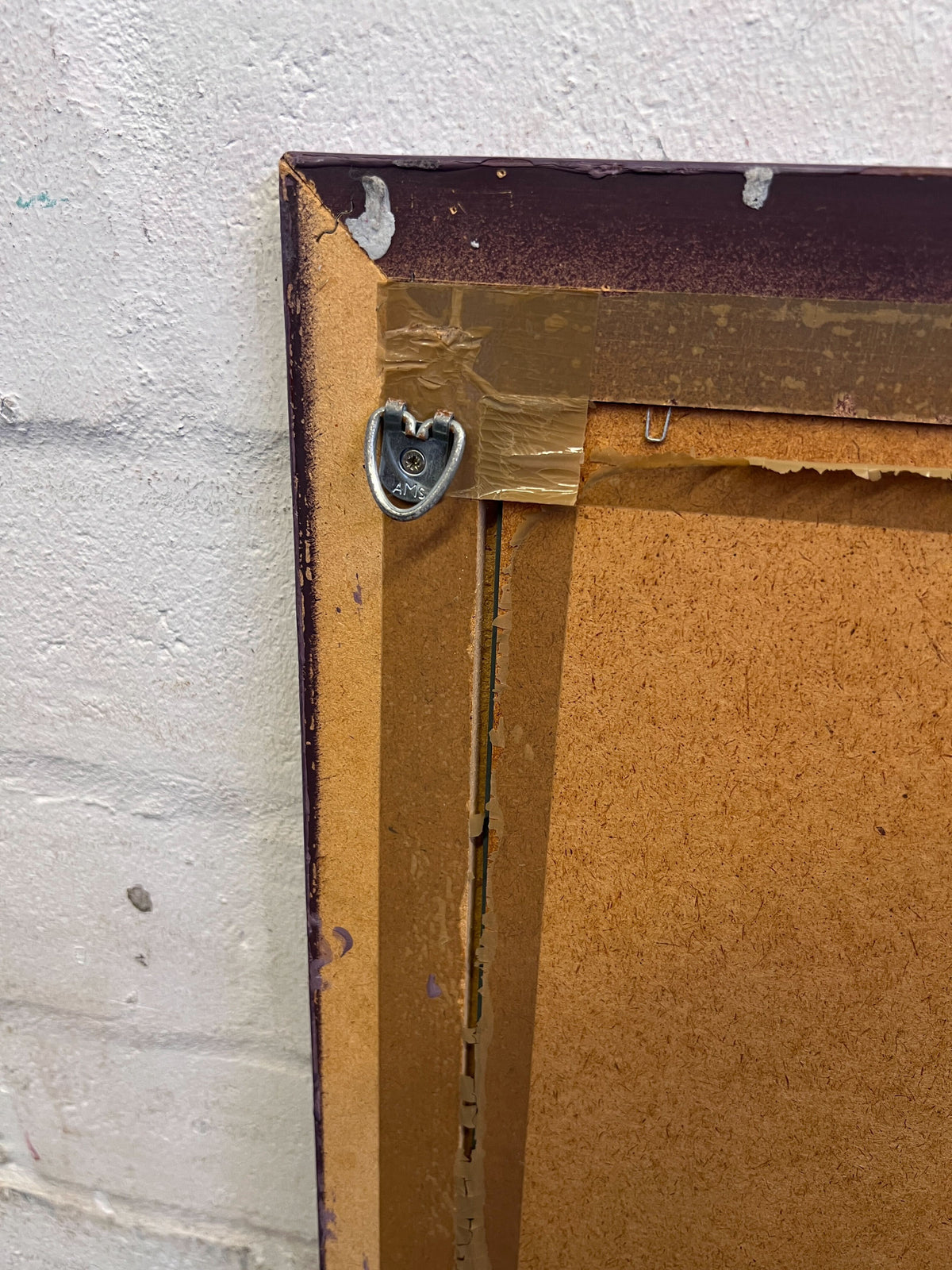 Vibrant Purple Full-Length Mirror 120 x 60cm