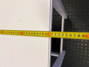 Charming White Desk with Heart Drawer Pulls