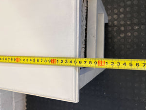 Charming 2-Drawer Wicker Basket Storage Unit