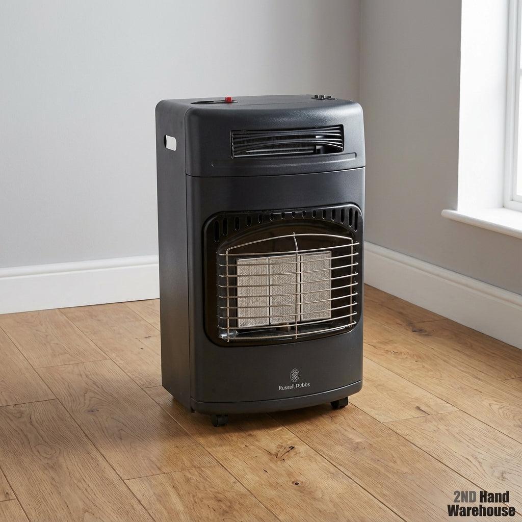 Russell Hobbs Portable Electric and Gas Heater - Instant Warmth