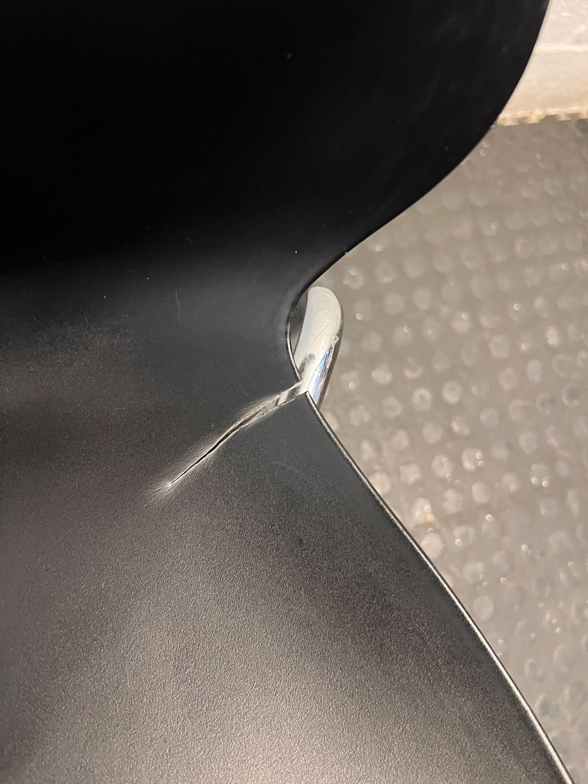 Sleek Black Modern Dining / Office Chair