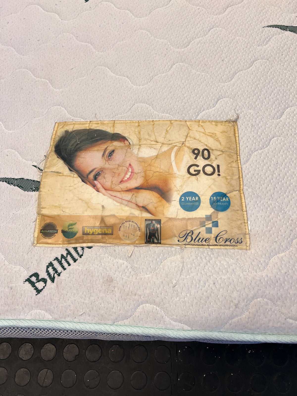 Comfort Bamboo Quilted Double Mattress