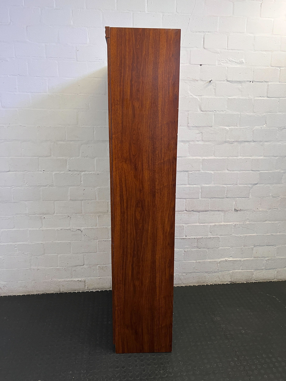 Classic Wooden Display & Storage Cabinet with Glass Doors