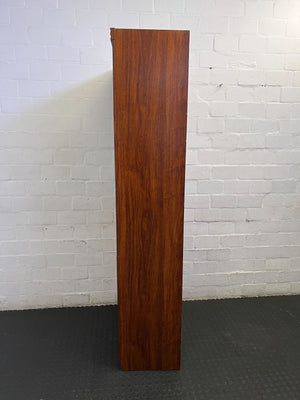 Classic Wooden Display & Storage Cabinet with Glass Doors