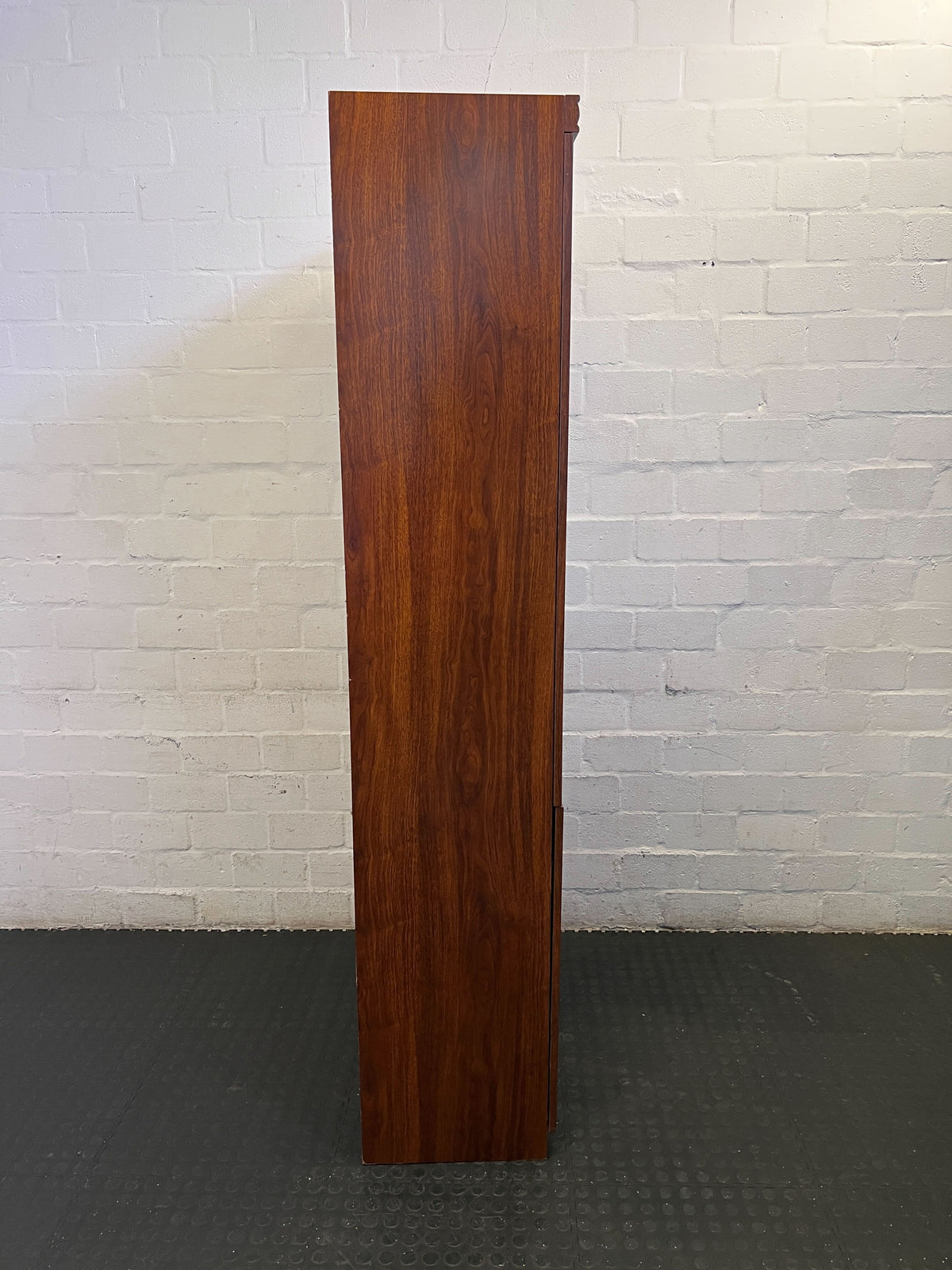 Classic Wooden Display & Storage Cabinet with Glass Doors