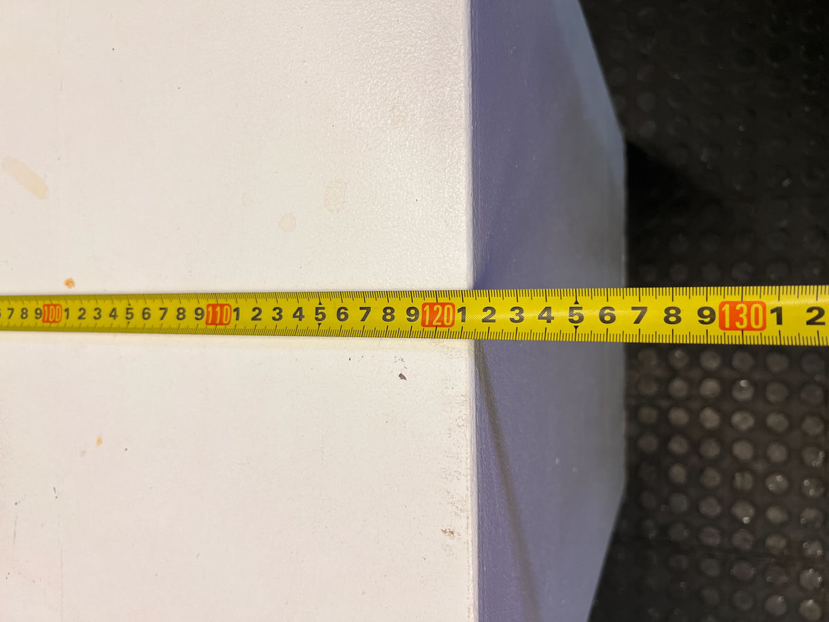 Versatile White Minimalist Display Table / Console