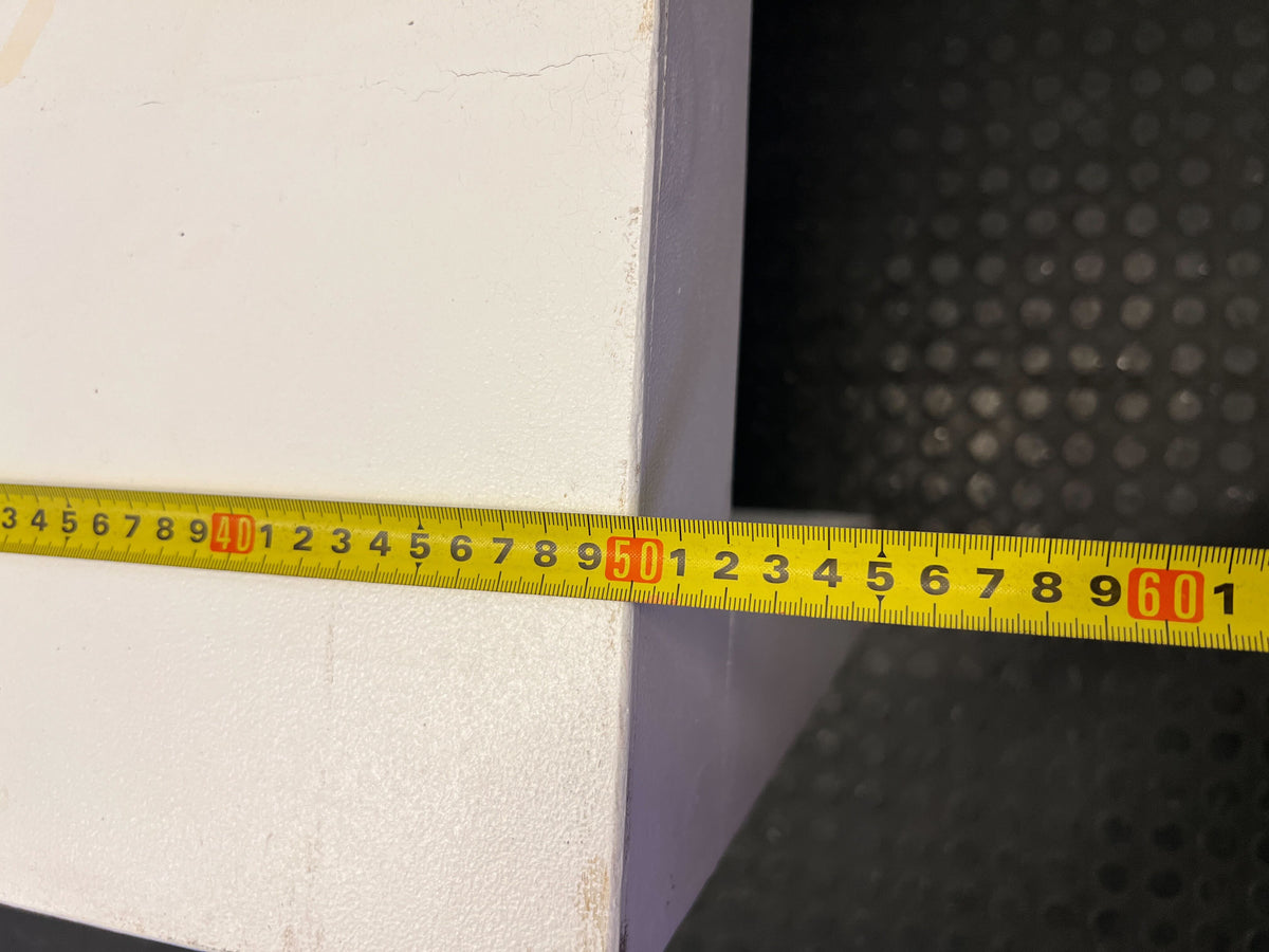 Versatile White Minimalist Display Table / Console