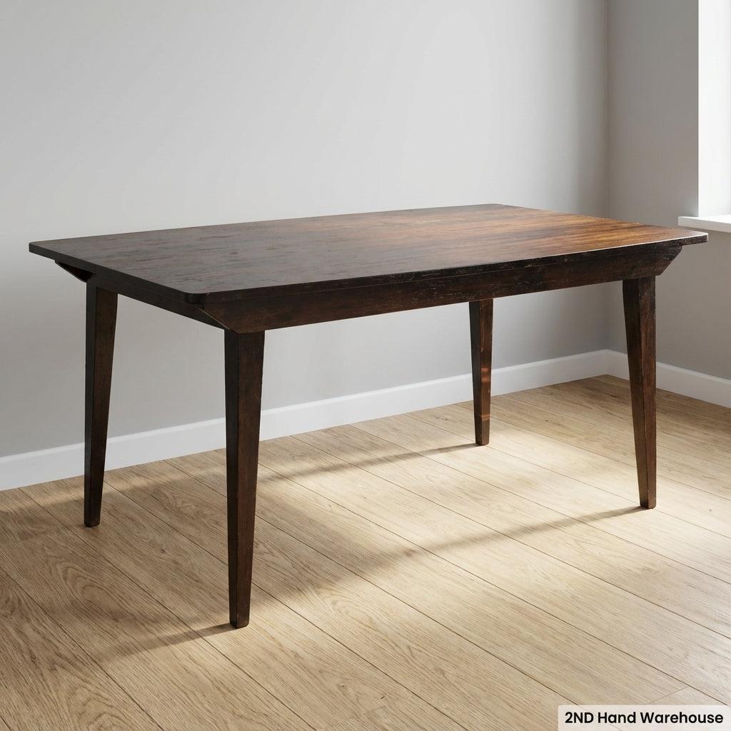 Classic Dark Wood Dining Table
