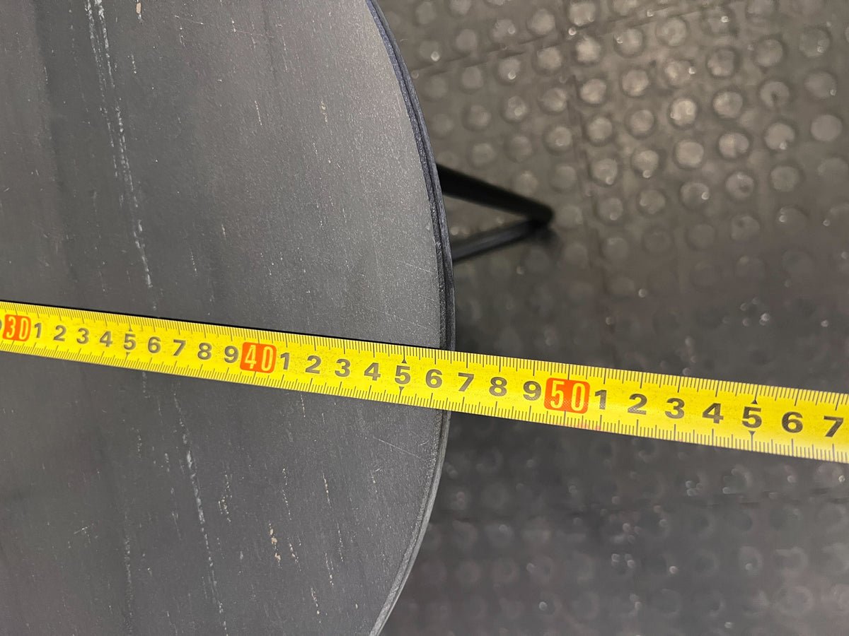 Modern Grey Marble Look Side Table