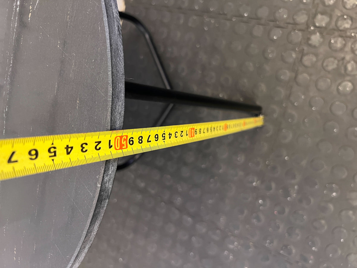 Modern Grey Marble Look Side Table