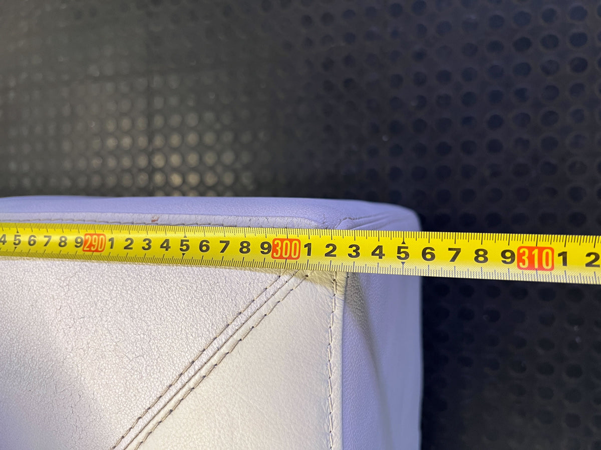 Luxury Modern Cream L-Shape Sectional Sofa full grain leather