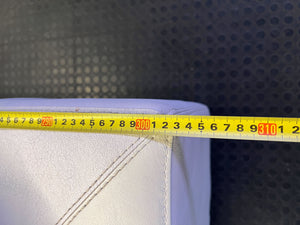 Luxury Modern Cream L-Shape Sectional Sofa full grain leather