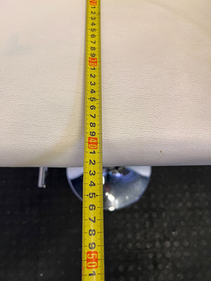 Stylish Adjustable Bar Stool - Cream & Chrome ✨