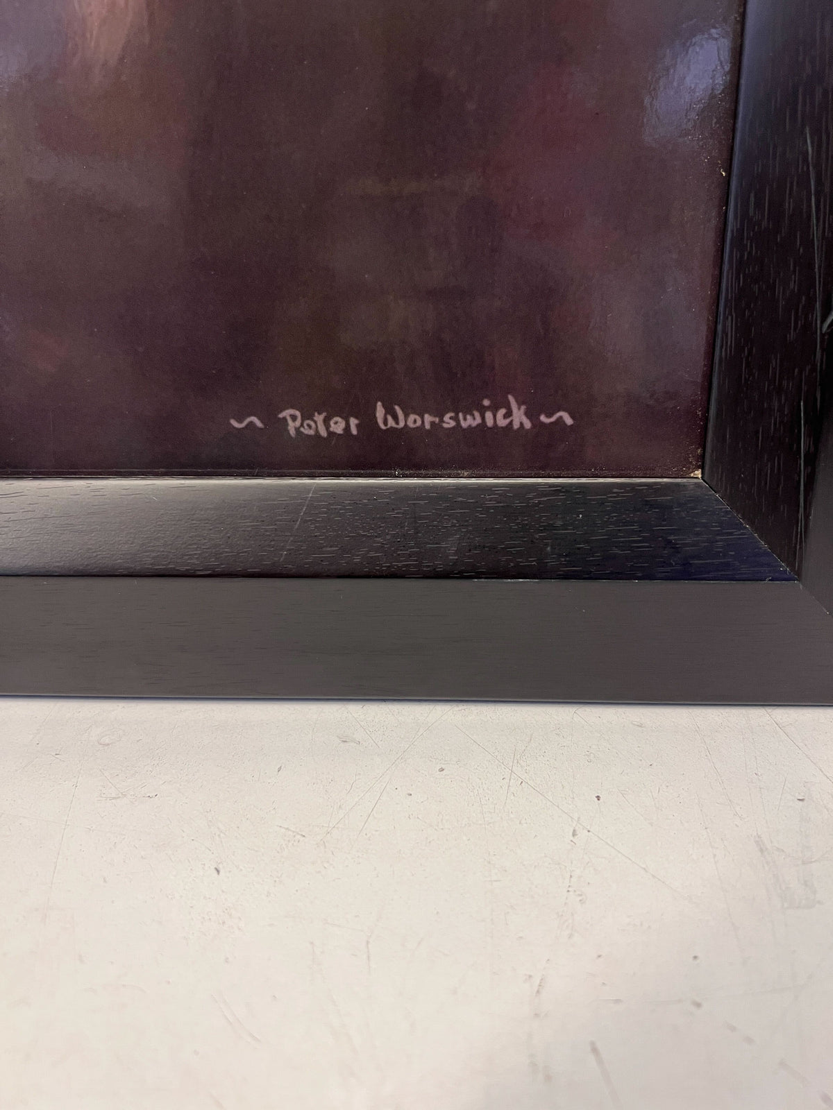 Elegant Backless Gown Framed Wall Art 90 x 60cm - 2ndhandwarehouse.com