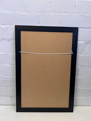 Elegant Backless Gown Framed Wall Art 90 x 60cm - 2ndhandwarehouse.com