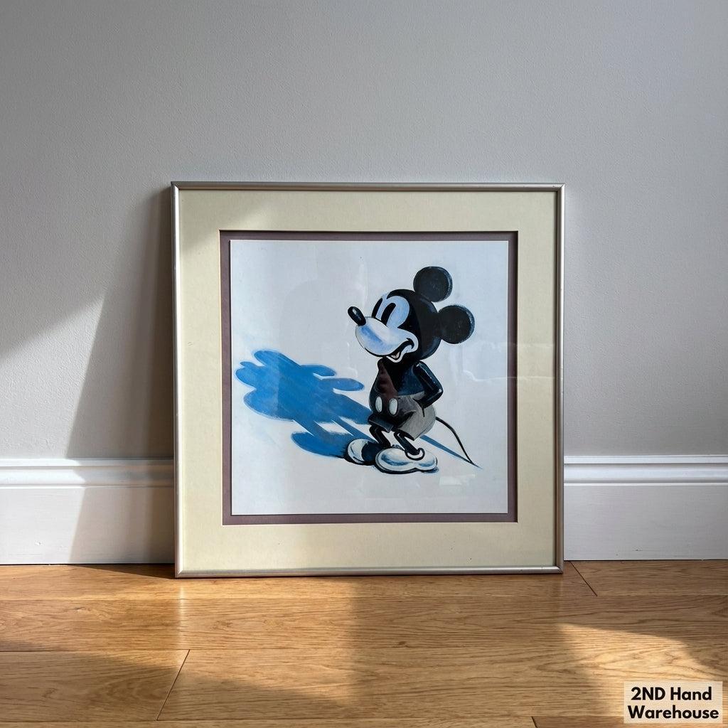 Classic Mickey Mouse Shadow Play Framed Wall Art 65 x 65cm