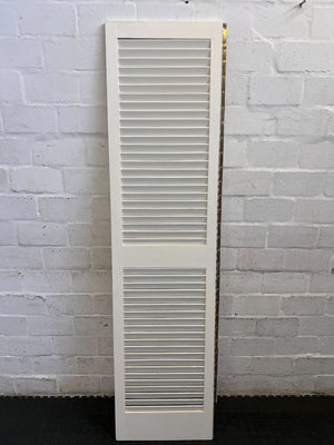 Versatile White Louvered Bifold Door Panel