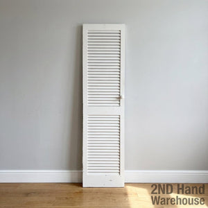 Versatile White Louvered Bifold Door Panel