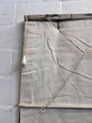 Nautical Lighthouse & Shipwreck Toile Fabric Roman Blind 145 x 100cm