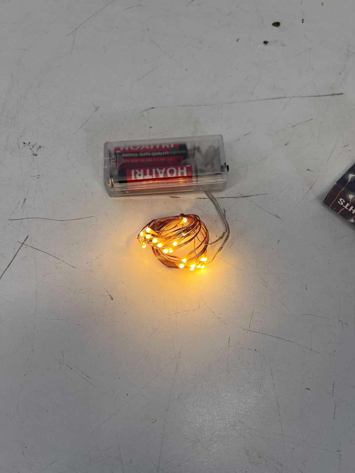 Warm Glow Battery-Operated Copper Fairy Lights ✨