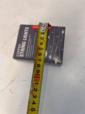 Warm Glow Battery-Operated Copper Fairy Lights ✨