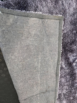Plush Lavender Shaggy Area Rug 200 x 135cm