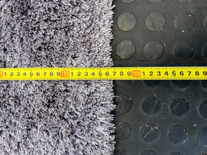 Plush Lavender Shaggy Area Rug 200 x 135cm