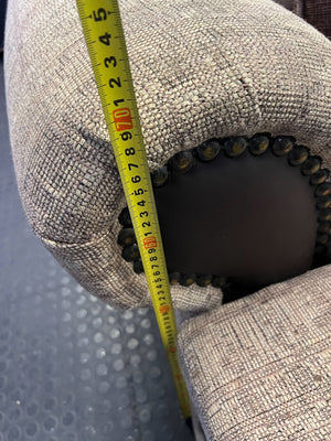 Charming Patterned Two-Seater Sofa with Accent Pillows ✨