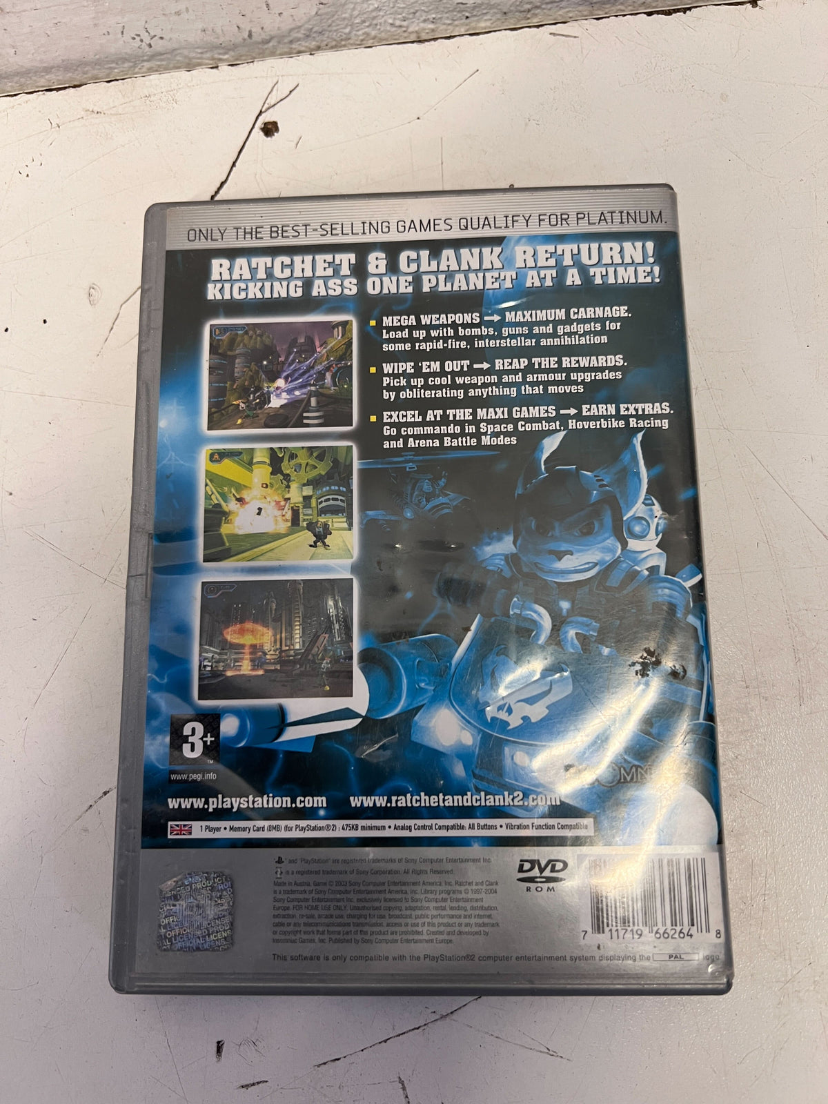 Ratchet & Clank 2 Platinum Edition PS2 - Galactic Action-Adventure!