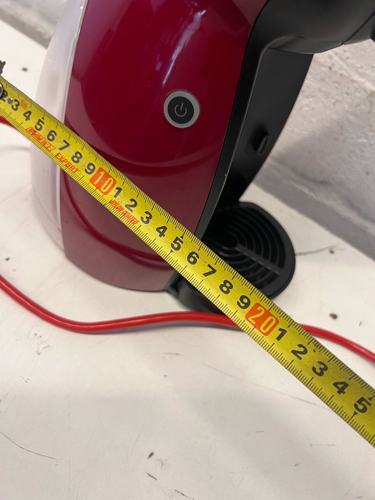 Stylish Red Nescafé Dolce Gusto Capsule Coffee Maker