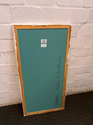 Versatile White-Framed Rectangular Mirror 97 x 50cm