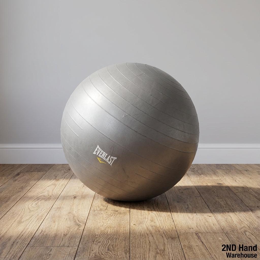 Everlast 75cm Grey Exercise Ball - Pre-Loved Fitness