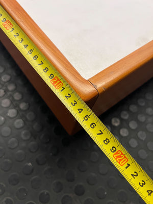 Stylish Mid-Century Inspired Wooden Platform Bed Frame 210 by 190